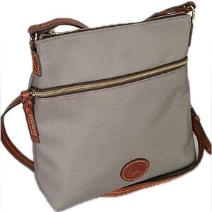 Dooney & Bourke Nylon and Vachetta Leather Crossbody